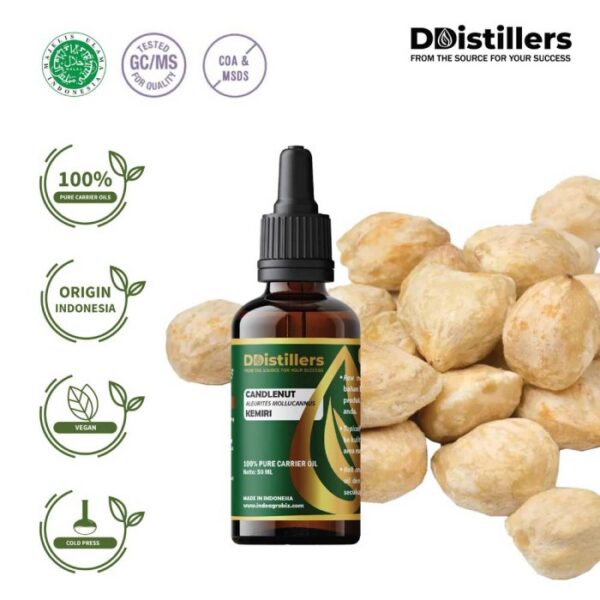 e9a6f872efe54fefbfc7b404c9d29baf.jpg Candlenut / Kemiri Carrier Oil Pure 100%, 50-100ML GS
