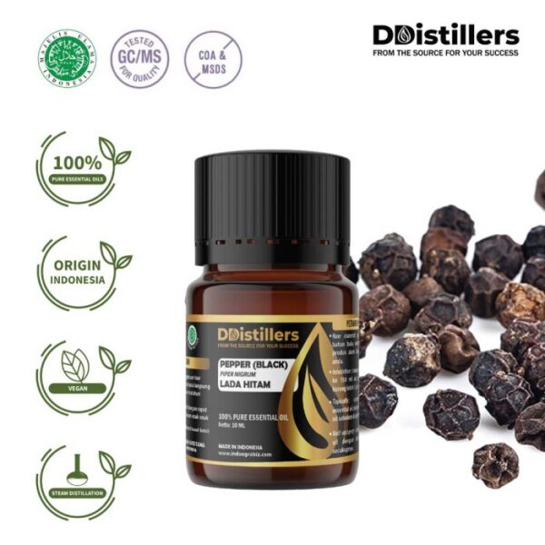 ecf29f03a2b8496b9e17f09f07eecf75.jpg Pepper (Black) / Lada Hitam Essential Oil Pure 100%, 2-10ML GS
