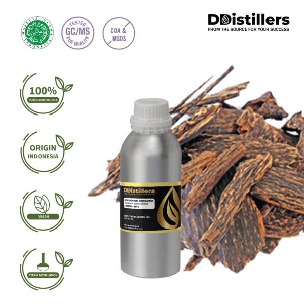 Agarwood Sumbawa / Gaharu NTB Essential Oil Pure 100%, 0.5KG SS