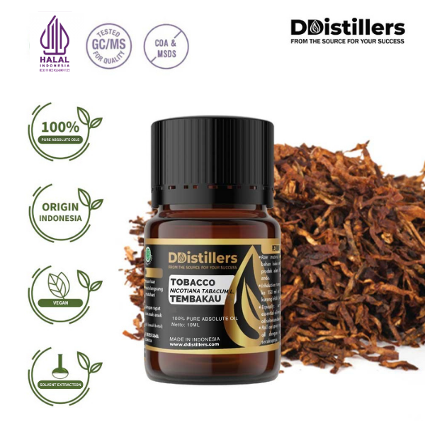 Tobacco-EO / Tembakau Essential Oil Pure 100%, 2-10ML GS
