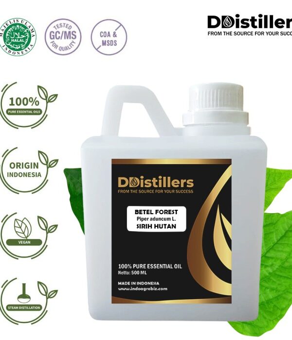 Betel (Forest) / Sirih Hutan Essential Oil Pure 100%, 500ML-1L HDPE/SS