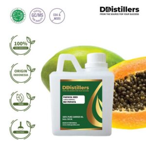 Papaya Seed / Biji Pepaya Carrier Oil Pure 100%, 500ML-1L HDPE