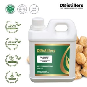 Candlenut / Kemiri Cold Press Grade B Carrier Oil Pure 100%, 500ML-1L HDPE