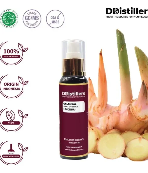 Hydrosol Galangal / Lengkuas 100%, 100ML GS