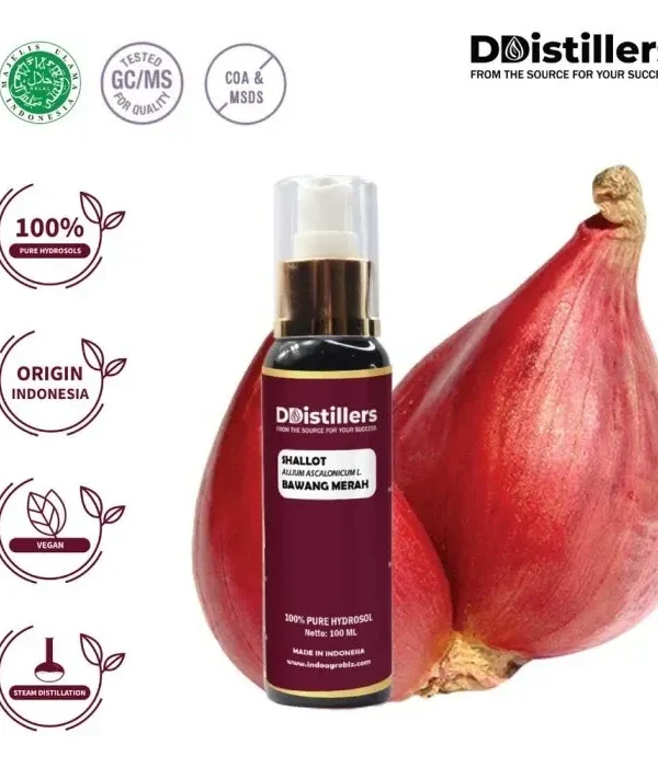 Hydrosol Shallot / Bawang Merah 100%, 100ML GS