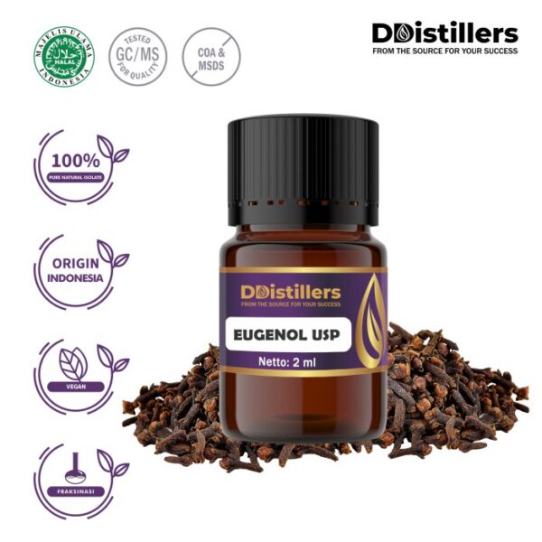 4d5ffd01e3124a86a3fca6894e0c5aed.jpg Eugenol USP Natural Isolate Oil Pure 100%, 2ML GS