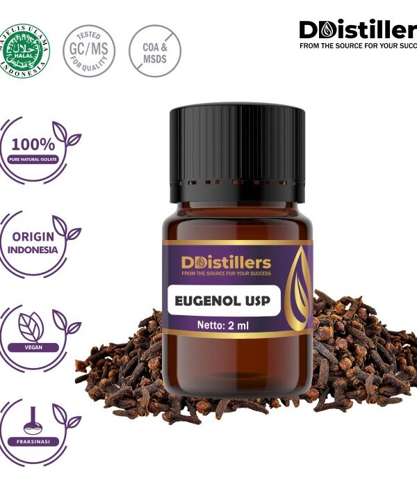 Eugenol USP Natural Isolate Oil Pure 100%, 2ML GS