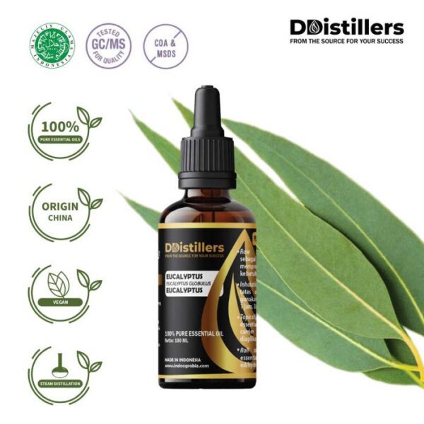 Eucalyptus (Globulus) / Eucalyptus Essential Oil Pure 100%, 50-100ML GS