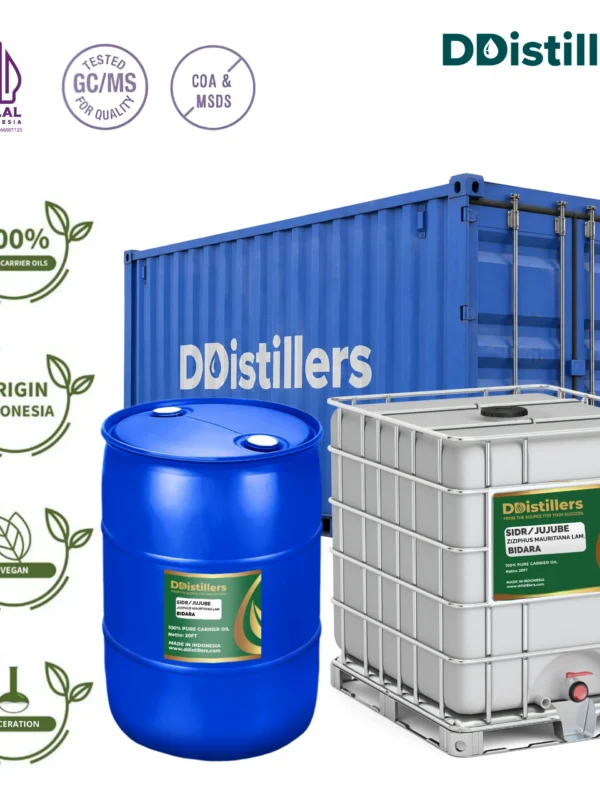 Sidr / Jujube / Bidara Carrier Oil Pure 100%, 20FT DRUM HDPE