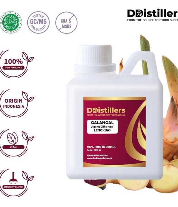 abffa1eb8d1b4ebda70eb1599a311884.jpg Hydrosol Galangal / Lengkuas 100%, 500ML-1L HDPE