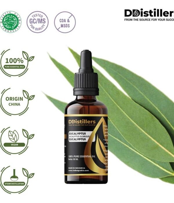 Eucalyptus (Globulus) / Eucalyptus Essential Oil Pure 100%, 50-100ML GS