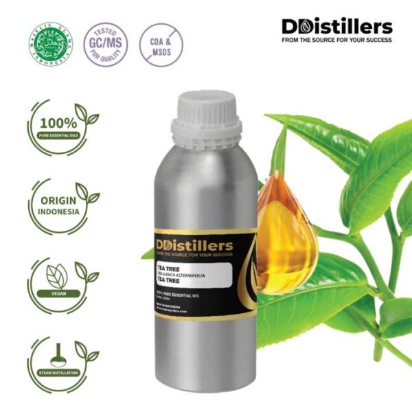 e31dd94bb8444de3b4b70b2448e2505e.jpg Tea Tree / Tea Tree Essential Oil Pure 100%, 500ML-1L HDPE/SS