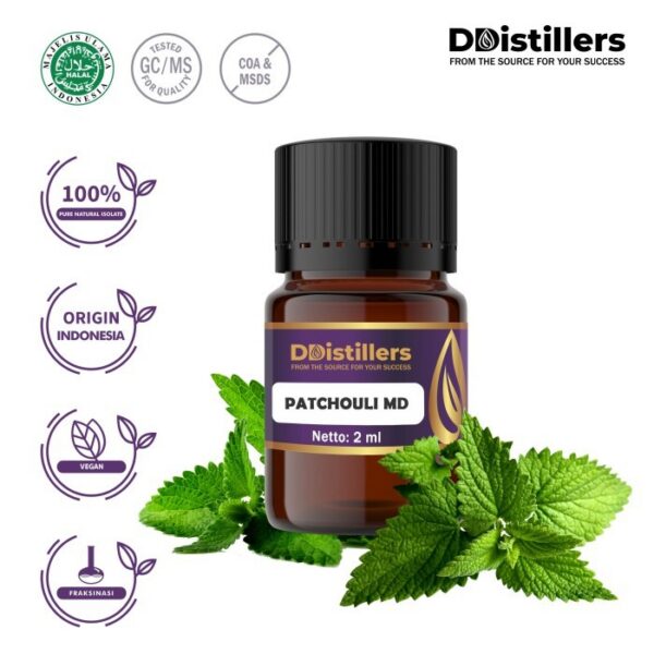 Patchouli MD Natural Isolate Oil Pure 100%, 2-10ML GS