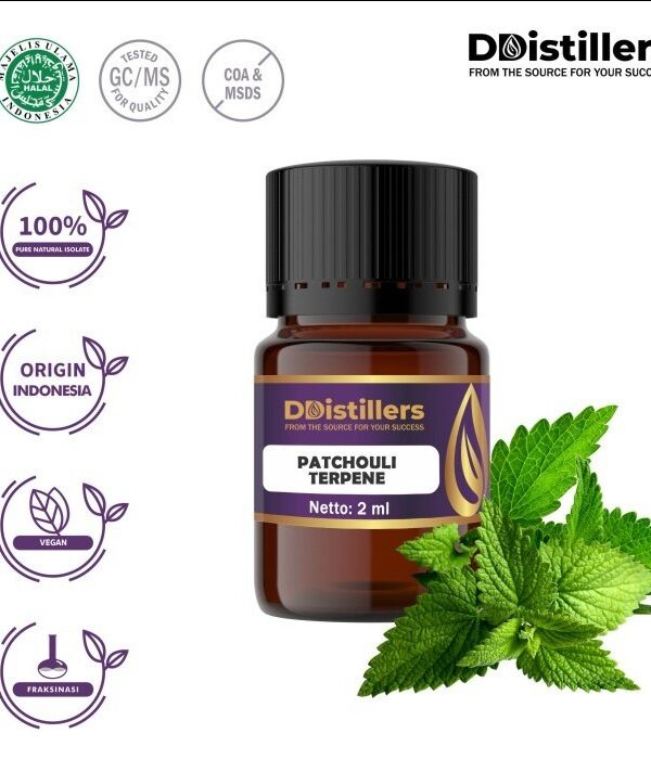 Patchouli Terpenes Natural Isolate Oil Pure 100%, 2-10ML GS